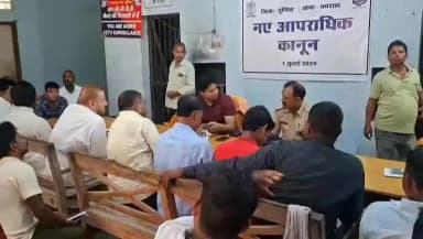 धमदाहा: मोहर्रम को लेकर धमदाहा थाना में शांति समिति की बैठक, लाइसेंसी रूट पर ही निकलेगा जुलूस
