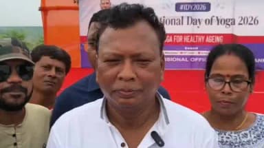 রানিবাঁধ: আন্তর্জাতিক যোগ দিবস-এ মুকুটমণিপুর থেকে বিশেষ বার্তা রাজ্যের ক্যাবিনেট মন্ত্রী ক্ষুদিরাম টুডুর