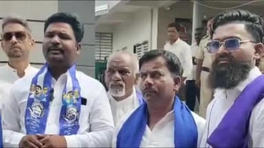 देगलूर: आमदार अंतापुरकरांच्या निवासस्थानावर जवाब दो जन आक्रोश मोर्चा : आजाद समाज पार्टी प्रदेश उपाध्यक्ष अरविंद कांबळेची माहिती
