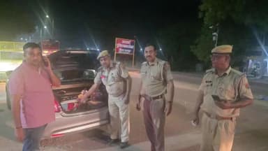 भरतपुर: भरतपुर में अपराध रोकने के लिए जिले भर में सघन नाकाबंदी, एसपी के निर्देश पर विशेष चेकिंग अभियान चलाया गया
