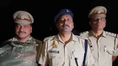 थाना मुरसान पुलिस व एसओजी टीम द्वारा 25000/- रू0 के इनामिया आरोपी सुखवीर फौजी से हुई पुलिस मुठभेड़ मे आत्मरक्षार्थ की गई जबाबी फायरिंग मे आरोपी के दोनो पैरो मे गोली लगने से घायल/गिरफ्तार व कब्जे से अवैध असलहा व 01 मोटरसाइकिल की बरामदगी के सम्बन्ध मे क्षेत्राधिकारी सादाबाद की बाइट https://t.co/kWwJFa62oq