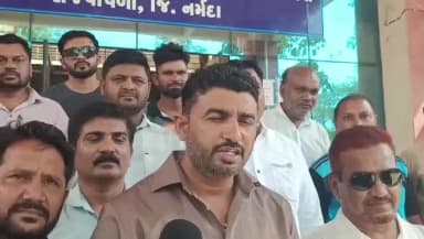 નાંદોદ: બુટલેગરો દ્વારા હુમલો કરવામાં આવેલ પત્રકાર ની AAP જિલ્લા પ્રમુખ નિરંજન વસાવાએ રાજપીપળા હોસ્પિટલમા મુલાકાત લીધી