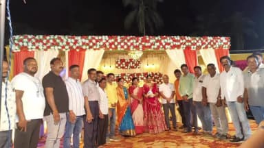 ଧର୍ମଶାଳା: ପାଟପୁର ଗ୍ରାମରେ ବିବାହ ଉତ୍ସବରେ ଯୋଗଦେଲେ ପୂର୍ବତନ ବିଧାୟକ ପ୍ରଣବ ଓ ପୂର୍ବତନ ସାଂସଦ ଶର୍ମିଷ୍ଠା