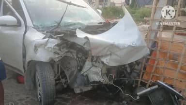 कुढ़नी: रजला हाइवे पर कार ने ट्रक में मारी जोरदार टक्कर, एक की मौत तीन युवक घायल