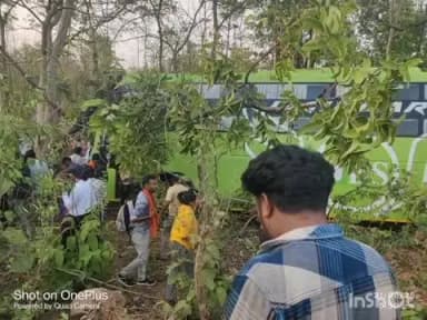 देवरी: टायर फुटल्याने प्रवासी ट्रॅव्हल्सचा अपघात सुदैवाने मोठी जीवितहानी टळली रा.महामार्ग क्र.53 वरील मुरदोली शिवारातील घटना