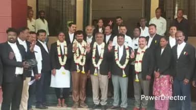 ಯಳಂದೂರು: ಯಳಂದೂರು ವಕೀಲರ ಸಂಘಕ್ಕೆ ಅಧ್ಯಕ್ಷರಾಗಿ ಜೈಶಂಕರ್, ಉಪಾಧ್ಯಕ್ಷರಾಗಿ ಮುತ್ತುರಾಜ್, ಕಾರ್ಯದರ್ಶಿಯಾಗಿ ಸಂಪತ್ ಅವಿರೋಧ ಆಯ್ಕೆ