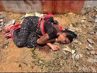 गोंदिया: सूर्याटोला रेल्वे चौकीजवळ थरार अज्ञात महिलेची गळा चिरून निर्घृन हत्या रेल्वे ट्रॅकच्या मधोमध रक्ताच्या थारोळ्यात मृतदेह