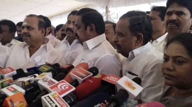 புரசைவாக்கம்: சட்டப்பேரவையில் எங்களை சபாநாயகர் பேசவிடவில்லை - தலைமைச் செயலகத்தில் கொந்தளித்த எடப்பாடி பழனிச்சாமி