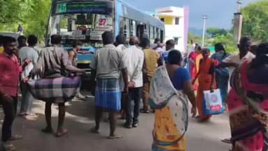 பாப்பிரெட்டிபட்டி: பட்டி ரெட்டி பட்டி கூட்ரோட்டில் தொடரும் விபத்துக்கள் வேகத்தடை அமைக்க கோரிக்கை