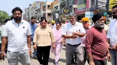 ਅੰਮ੍ਰਿਤਸਰ 2: ਯੂਟੀ ਮਾਰਕੀਟ ਦੇ ਵਿੱਚ ਟਰੈਫਿਕ ਪੁਲਿਸ ਵੱਲੋਂ ਮਾਰਕੀਟ ਵਾਲਿਆਂ ਦੇ ਨਾਲ ਕੀਤੀ ਗਈ ਇੱਕ ਅਹਿਮ ਮੀਟਿੰਗ