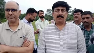 बंगाणा: बंगाणा स्टार नाइट की तैयारियों का विधायक विवेक शर्मा ने लिया जायजा, 26 जून को भलेती में होगा भव्य आयोजन