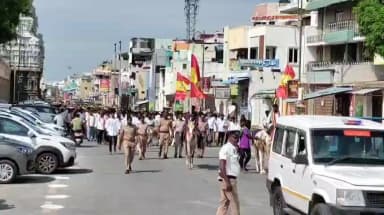 திருவண்ணாமலை: முதல்வர் நீண்ட உடல் ஆரோக்கியத்தோடு வாழ பால்குடம் எடுத்த தொண்டர்கள்