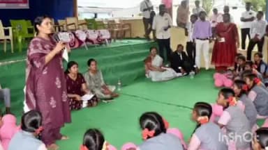 அரியலூர்: கீழப்பழுவூர் அரசு மேல்நிலைப்பள்ளியில், பிங்க்/ பெண் குழந்தைகள் கிராமசபா- ஆட்சியர் பங்கேற்பு