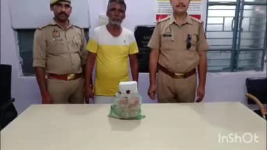 मांट: मांट थाना पुलिस ने अवैध देशी शराब के साथ एक व्यक्ति को किया गिरफ्तार