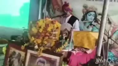 चीनोर: पूर्व मंत्री लाखन सिंह यादव पहुंचे कथा स्थल, व्यास पीठ का पूजन कर लिया आशीर्वाद