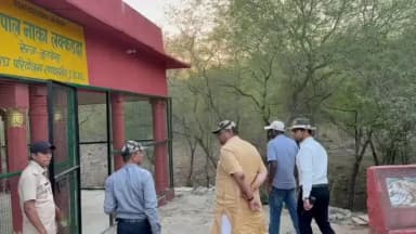 सवाई माधोपुर: सवाई माधोपुर के रणथंबोर लकड़ाडड़ा चौकी में वन मंत्री संजय शर्मा ने बाघ परियोजना का निरीक्षण किया