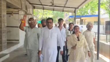 अम्बाला: अंबाला में कांग्रेस ने सरकार और निगम के खिलाफ के लिए किया प्रदर्शन ,