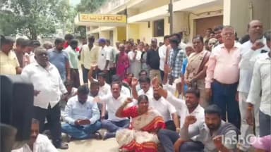 ಮೈಸೂರು: ಕೆಂಪಯ್ಯನ ಹುಂಡಿಯಲ್ಲಿ ಒಂದೇ ಕುಟುಂಬದ ಮೂವರು ಸಾವು ಪ್ರಕರಣ, ಮರಣೋತ್ತರ ಪರೀಕ್ಷೆ ಸ್ಥಳದಲ್ಲಿ ಕುಟುಂಬಸ್ಥರ ಹೈಡ್ರಾಮಾ