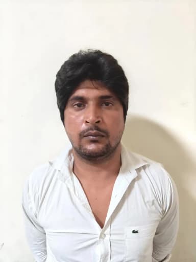 पलवल: पलवल साइबर थाना पुलिस ने किया साइबर ठग को काबू...ठगी में प्रयुक्त दो मोबाइल भी बरामद