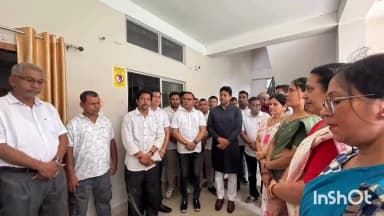বিশ্বনাথ: জিলা বিজেপি কাৰ্যালয়ত বলিদান দিৱস পালন, বিধায়কৰ অংশগ্ৰহণ