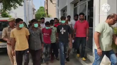 सहारनपुर: थाना नकुड़ ने अन्तर्राज्यीय पशु चोर गिरोह को पकड़ा, 6 गिरफ्तार, 15 भेड़ व वाहन बरामद, हुई प्रेस वार्ता