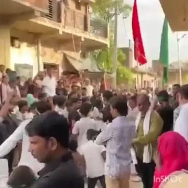 ऊंचाहार: कजियाना गाँव में शांतिपूर्ण तरीके से निकाला गया सातवीं मोहर्रम का जुलूस