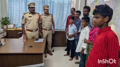 పొన్నూరు: అదృశ్యమైన ముగ్గురు బాలురను సురక్షితంగా గుర్తించి తల్లిదండ్రులకు అప్పగించిన చేబ్రోలు పోలీసులు