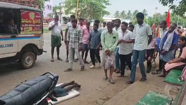 జగ్గంపేట: గండేపల్లిలో సాష్టాంగ నమస్కారంతో తమిళనాడుకు తరుణ్ బెహరా ప్రయాణం
