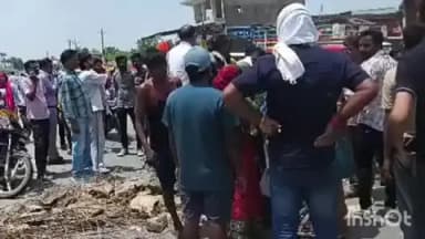 बारां: मंडोला में स्थानीय निवासियों ने लगाया जाम, बारिश के दिनों में गांव में पानी भरने की समस्या