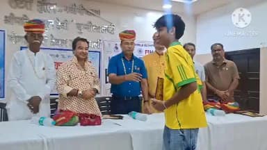 पाली: अंतरराष्ट्रीय ओलंपिक दिवस पर रोटरी क्लब के सभागार में 50 खिलाड़ियों और खेल संघों को किया गया सम्मानित