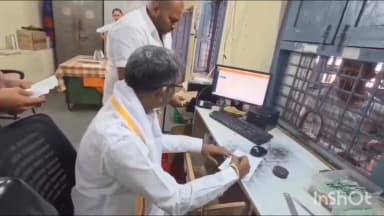 శ్రీశైలం: శ్రీశైలం కళ్యాణ కట్టను ఆకస్మికంగా తనిఖీ చేసిన దేవస్థానం చైర్మన్ పోతుకుంట రమేష్ నాయుడు