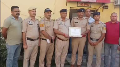 अम्ब: थाना अंब को राष्ट्रीय स्तर पर बड़ी उपलब्धि, देशभर में 13वां और हिमाचल में पहला स्थान मिला