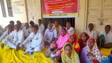दिनारा: माले के बैनर तले दिनारा प्रखंड मुख्यालय पर किसान-मजदूरों का प्रदर्शन, खाद-बीज उपलब्ध कराने की मांग