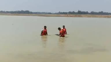 भैयाथान: 34 घंटे बाद पूरा हुआ रेस्क्यू ऑपरेशन, बतरा बांध में डूबे तीनों युवकों के शव बरामद