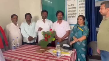 डिंडौरी: मानिकपुर स्वास्थ्य केंद्र में नवागत डॉक्टर का शहपुरा विधायक ने किया स्वागत