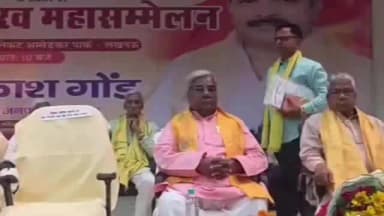 कप्तानगंज: झांकियों और सांस्कृतिक प्रस्तुतियों ने मोहा मन, जनजाति गौरव सम्मेलन में उमड़ी भीड़