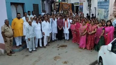 मनोहरथाना: मनोहर थाना में माहेश्वरी समाज ने महेश जयंती हर्षोल्लास के साथ मनाई
