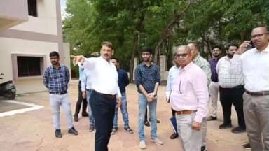 कवर्धा: मेडिकल कॉलेज के शैक्षणिक सत्र संचालन की तैयारियों के लिए व्यवस्थाएं अंतिम चरण में, कलेक्टर ने किया निरीक्षण