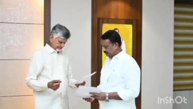 శ్రీశైలం: శ్రీశైలం నియోజకవర్గం అభివృద్ధి మరియు సమస్యలపై ముఖ్యమంత్రితో భేటీ అయిన ఎమ్మెల్యే బుడ్డా రాజశేఖర్ రెడ్డి