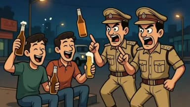 बालोद: दल्ली चौक और नया बस स्टैंड में शराब के नशे में हंगामा, दो युवकों पर आबकारी एक्ट के तहत की गई कार्रवाई
