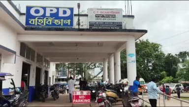 ধর্মনগর: ধর্মনগর জেলা হাসপাতালে পার্কিং বিশৃঙ্খলা দ্রুত সমাধানের আশ্বাস মেডিকেল সুপারের