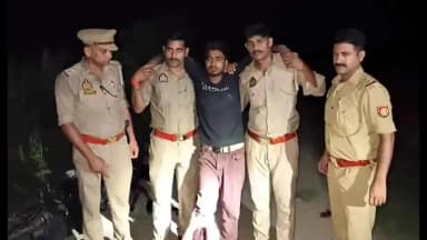 फूलपुर: पुलिस मुठभेड़ में दो 25-25 हजार के इनामी लुटेरे गिरफ्तार, दोनों के पैरों में लगी गोली