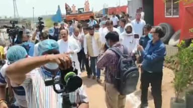 शाहदरा: कैबिनेट मंत्री आशीष सूद नें गाजीपुर लैंडफील साइट का किया निरिक्षण