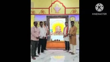 राजिम: ग्राम पोड़ में नौ कुंडिय गायत्री महायज्ञ में शामिल हुए राज्य भंडार गृह के अध्यक्ष चंदूलाल साहू