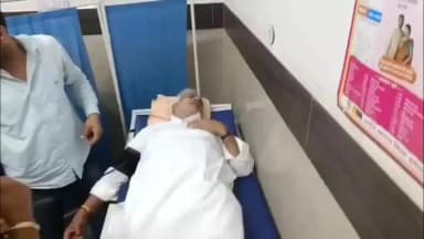 जींद: हिसार के सांसद जयप्रकाश की गाड़ी जींद में हुई दुर्घटनाग्रस्त