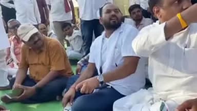 मानपुर: अफसर ने पूर्व मंत्री से कहा - तमीज से बात कीजिए आक्रोशित हुए कार्यकर्ता,लगाए नारे