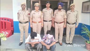 नाहन: ददाहू में ऑल्टो कार से 7.21 ग्राम चिट्टा बरामद, दो युवक गिरफ्तार