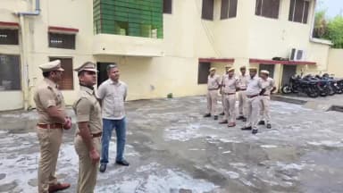 नाथद्वारा: नाथद्वारा में एडीजी सतर्कता एस. सेंगथिर ने पुलिस थाने का किया औचक निरीक्षण