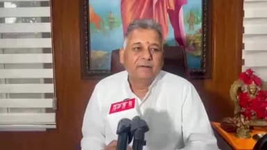 शुजालपुर: शुजालपुर क्षेत्र के विधायक एवं कैबिनेट मंत्री इंदर सिंह परमार ने मीडिया से की चर्चा, कांग्रेस के आरोपों को बताया निराधार