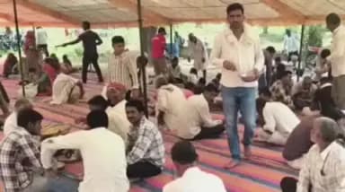 नागौर: नागौर जिले के मेड़ता सिटी उपखंड स्थित लाम्बा जाटान गांव में 200 वर्षों से चली आ रही सामूहिक भोज की परंपरा का निर्वहन